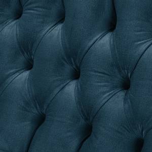 Divano Dassel (3 posti) Velluto - Velluto Onoli: color blu marino