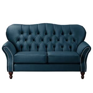 Sofa Dassel (2-Sitzer) Samt - Samt Onoli: Marineblau