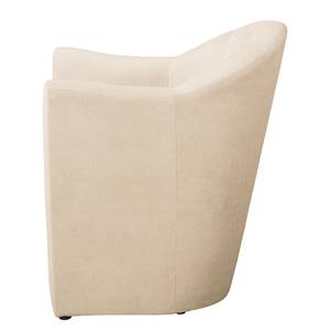 Sessel Dante Strukturstoff - Strukturstoff Asali: Creme