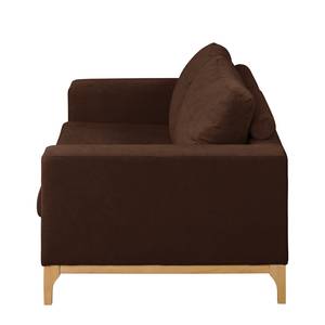 Canapé Darling (2 places) Microfibre - Microfibre Rieka: Marron