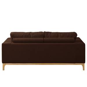 Canapé Darling (2 places) Microfibre - Microfibre Rieka: Marron