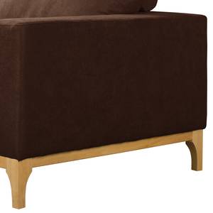 Canapé Darling (2 places) Microfibre - Microfibre Rieka: Marron