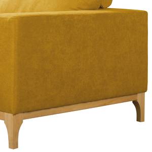 Fauteuil Darling Microfibre - Microfibre Rieka: Jaune moutarde