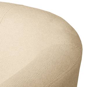 Fauteuil Dapoli structuurstof - Structuurstof Grada: Beige