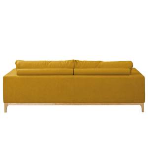 Canapé Darling (3 places) Microfibre - Microfibre Rieka: Jaune moutarde