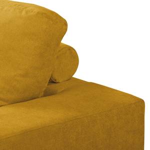 Sofa Darling (3-Sitzer) Mircofaser - Microfaser Rieka: Senfgelb