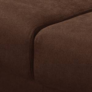 Canapé Darling (3 places) Microfibre - Microfibre Rieka: Marron