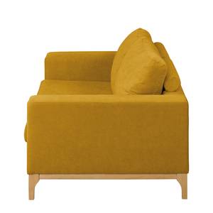 Canapé Darling (2 places) Microfibre - Microfibre Rieka: Jaune moutarde