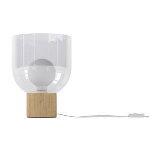 Lampe Fine Acier / Verre transparent - 1 ampoule