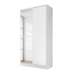 Armadio ad ante scorrevoli Amsterdam Bianco - Materiale a base lignea - 120 x 222 x 51 cm