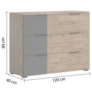 Kast Budapest Bruin - Plaatmateriaal - 120 x 89 x 40 cm