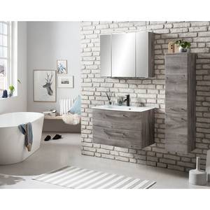 Armoire de salle de bain Vallersta Chêne gris