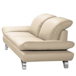 Sofa Buin (2-Sitzer) Echtleder - Echtleder Canela: Hellbeige