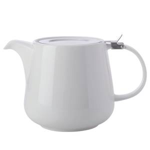 Teekanne Round Porzellan - Weiß - Fassungsvermögen:  0,6 L - Fassungsvermögen: 0.6 L