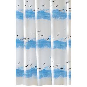 Rideau de douche Seaside Polyester - Bleu crocus - 180 x 180 cm