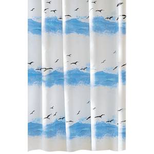 Duschvorhang Seaside Polyester - Krokusblau - 240 x 180 cm