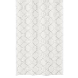 Douchegordijn Classy polyester - wit - 180 x 200 cm