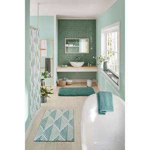 Tapis de bain Meadow Polyester - Eucalyptus - 50 x 60 cm