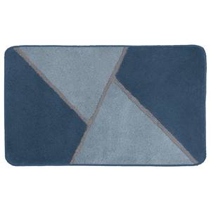 Tapis de bain Hailey II Polyacrylique - Bleu - 70 x 120 cm