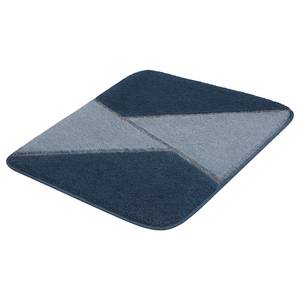 Tapis de bain Hailey II Polyacrylique - Bleu - 55 x 65 cm