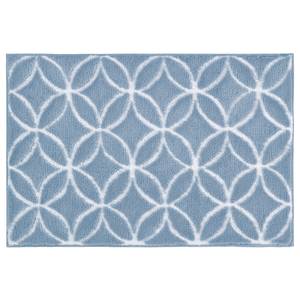 Badmat Twin polyester - Blauw - 60 x 90 cm