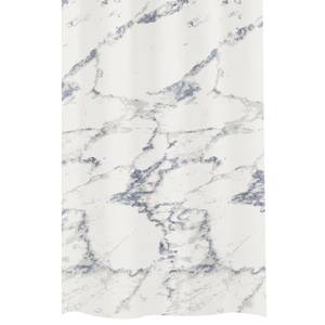 Douchegordijn Marble polyester - antracietkleurig - 240 x 180 cm