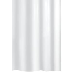 Rideau de douche Rica Polyester - Blanc