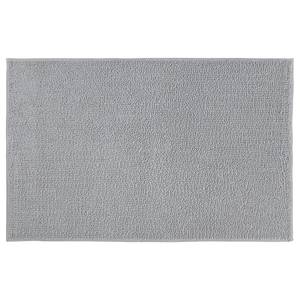 Badteppich Chrissy Baumwolle - Silber / Grau - 60 x 100 cm