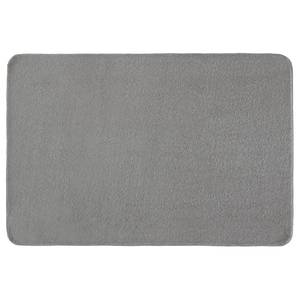 Badteppich Cecil Polyester - Silber / Grau - 70 x 120 cm