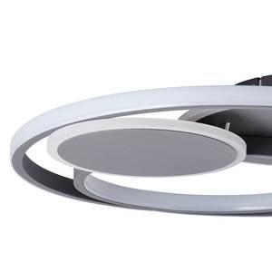 LED-plafondlamp Runda silicone/aluminium - 1 lichtbron - Grijs