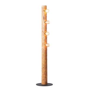 Staande lamp Odun deels massief grenenhout - 4 lichtbronnen