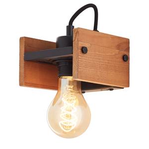 Wandlamp Calandra deels massief grenenhout/ijzer - 1 lichtbron