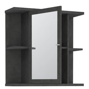 Armoire de toilette Osino Sans éclairage - Imitation béton foncé