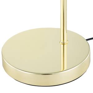 Lampade da tavolo KOLIND Metallo oro lucido / Vetro color ambra