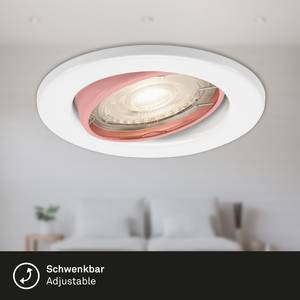 LED-inbouwlamp Slide II ijzer - 3 lichtbronnen