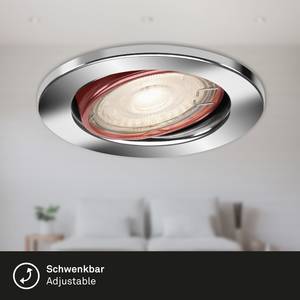 LED-inbouwlamp Sten III ijzer - 3 lichtbronnen