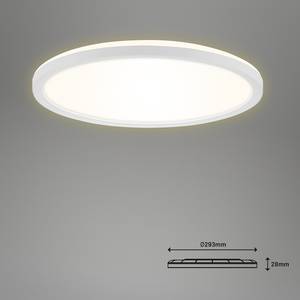 LED-plafondlamp Slim II polycarbonaat - 1 lichtbron