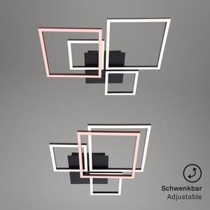 LED-Deckenleuchte Frame V Polycarbonat / Eisen - 1-flammig