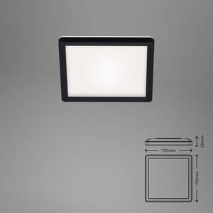 LED-plafondlamp Slim XIV polycarbonaat - 1 lichtbron