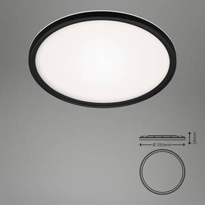 LED-plafondlamp Slim I polycarbonaat - 1 lichtbron