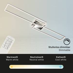 Plafonnier Frame IV Polycarbonate / Fer - 1 ampoule