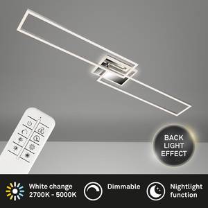 LED-plafondlamp Frame IV polycarbonaat/ijzer - 1 lichtbron