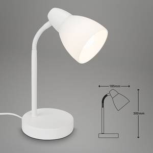 Tafellamp Masani opaalglas/ijzer - 1 lichtbron - Wit