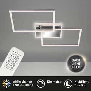 LED-plafondlamp Frame III polycarbonaat/ijzer - 1 lichtbron