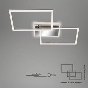 Plafonnier Frame III Polycarbonate / Fer - 1 ampoule