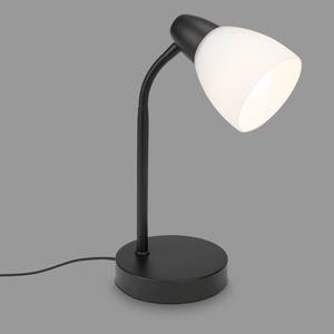 Tafellamp Masani opaalglas/ijzer - 1 lichtbron - Zwart