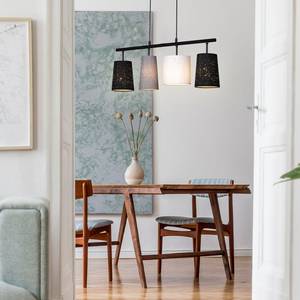 Suspension Shades II Coton / Fer - 4 ampoules