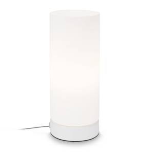 Lampe Paipa Verre opalin / Fer - 1 ampoule - Blanc