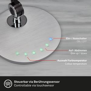 LED-tafellamp Office polycarbonaat - 1 lichtbron - Zilver