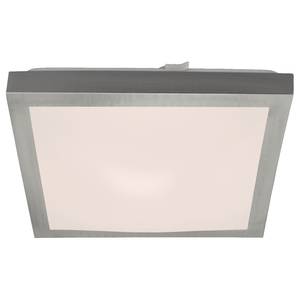 LED-Deckenleuchte Fledo Polycarbonat / Eisen - 1-flammig - Silber